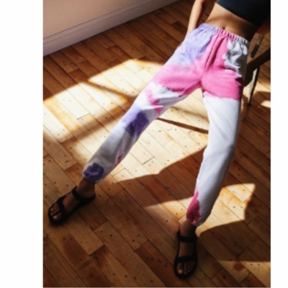 Urban Outfitters Urban Renewal Recycled Burst Tie-Dye Jogger sweatpants